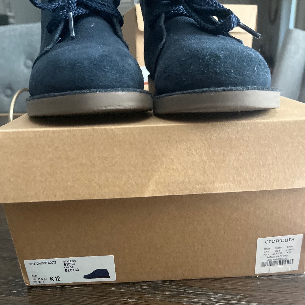 Boys JCrew Calvert Boots Size 12